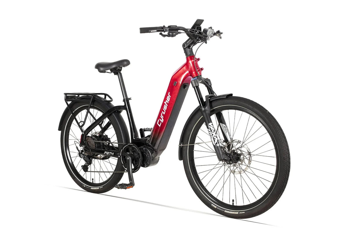 Cyrusher Path E-Bike | 59 Mi Range 750 W Power City Comfort