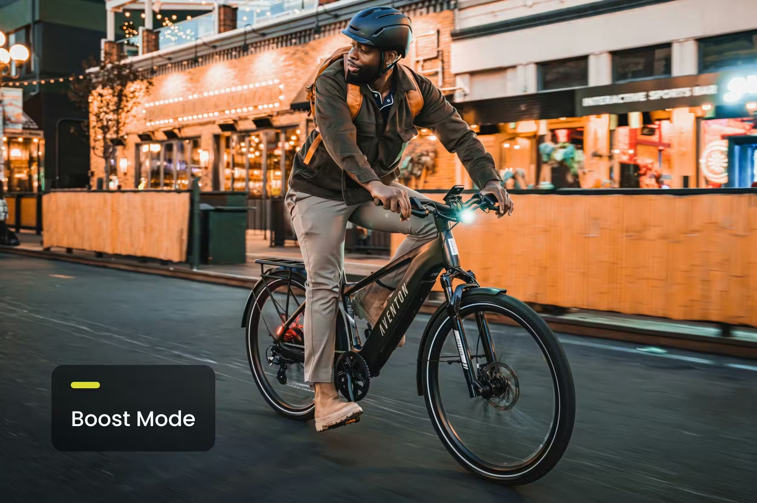 Aventon Level.3 E-Bike Step-Over