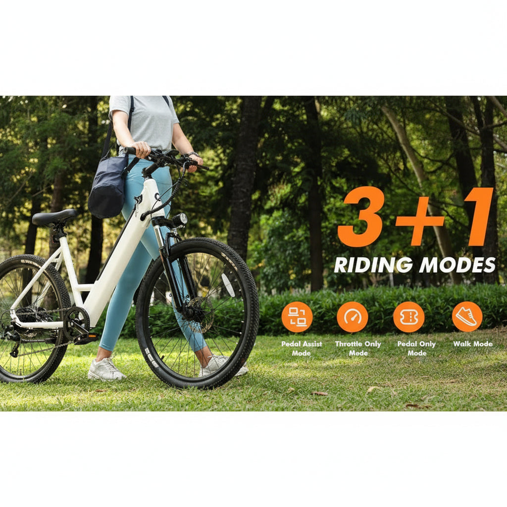 Qlife Cityone Step-Through Electric Bike