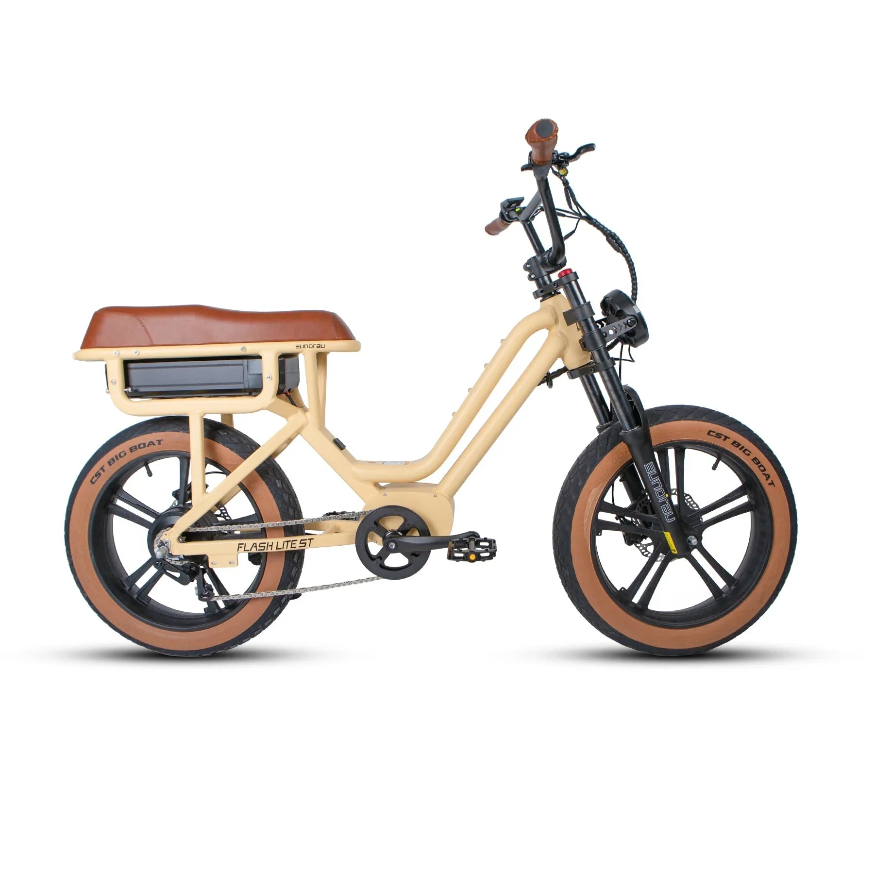 EUNORAU FLASH LITE ST 52V750W Fat Tire eMoped Electric Bicycle