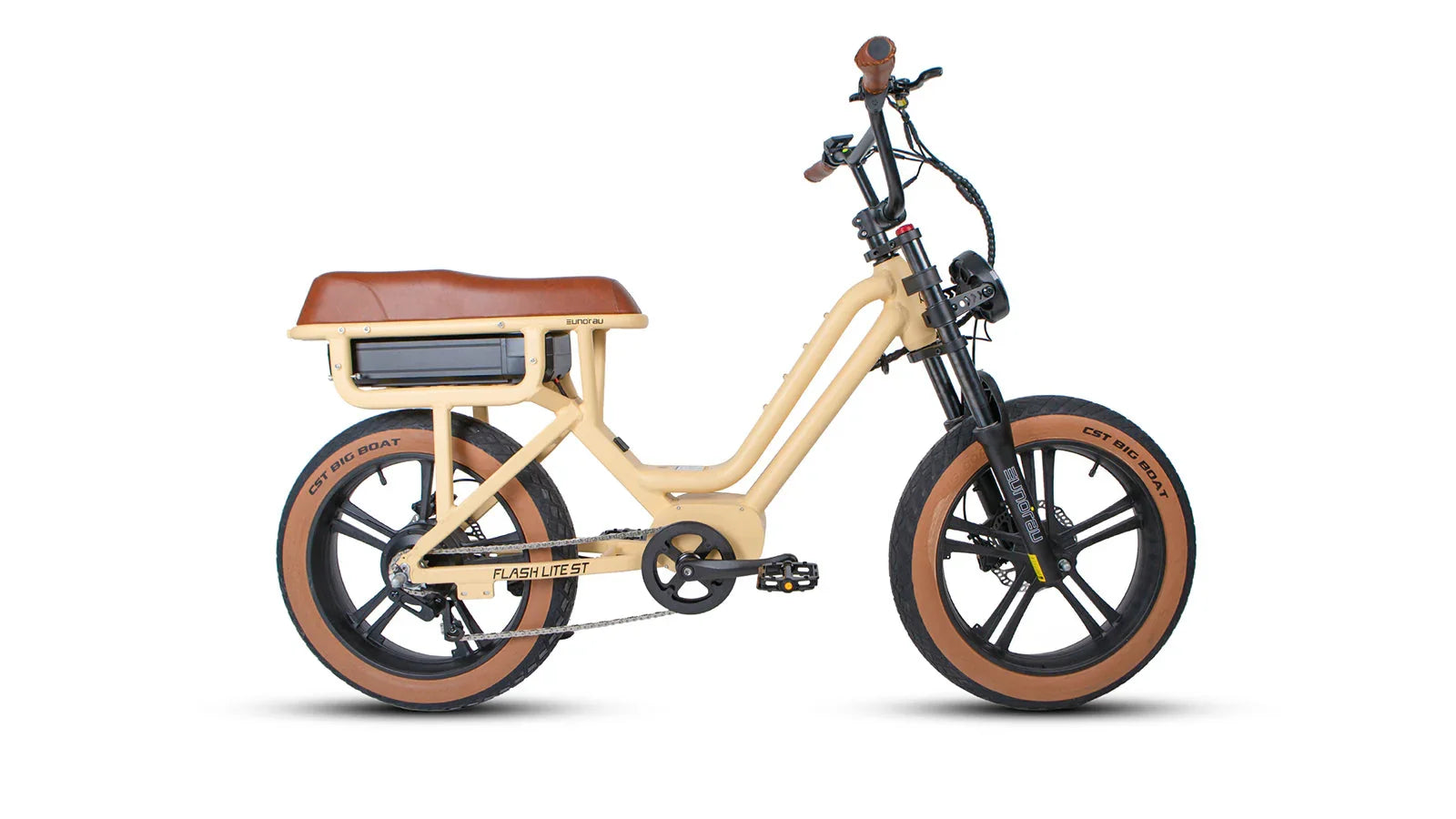 EUNORAU FLASH LITE ST 52V750W Fat Tire eMoped Electric Bicycle