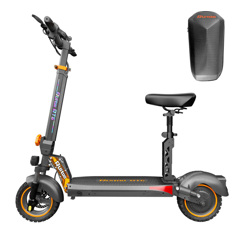 Ruitoo RT6 1000W Electric Scooter – 34 Mile Range, 31 MPH, Foldable