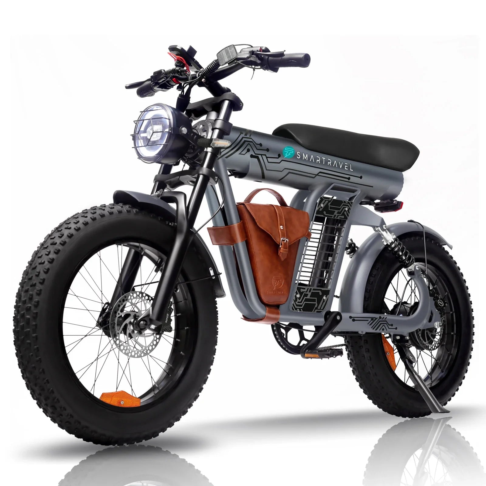 HEZZO 1200W Lithium Electric Bike - 48V, 20" Wheel, Fast Speed