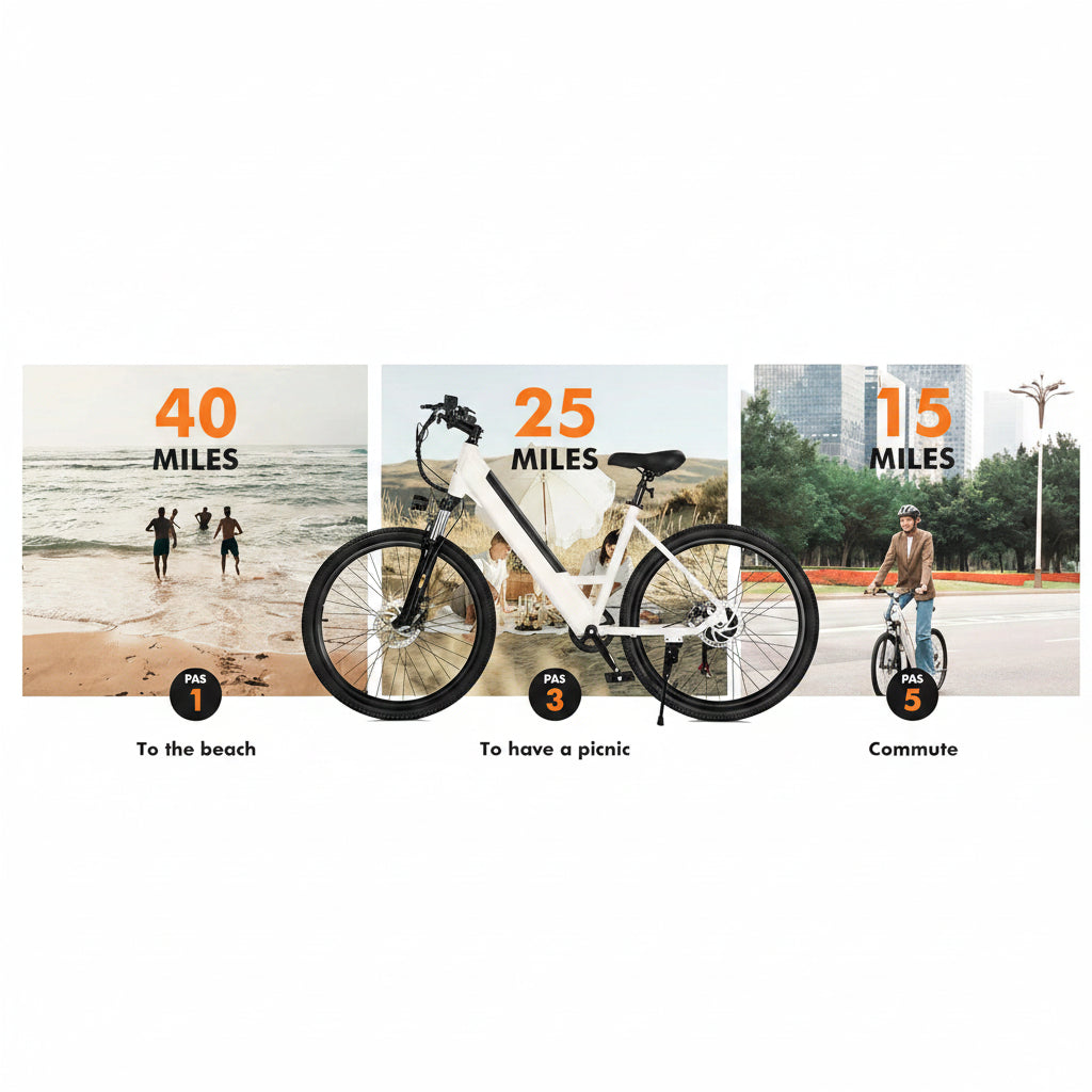 Qlife Cityone Step-Through Electric Bike